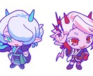 ポップな塗りのイラストを描きます 和風ファンタジーでポップな絵が得意です！ イメージ4