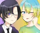 アイコンサイズの人物イラストを制作します あなたのコテキャや、イメージがアイコンになる。 イメージ3