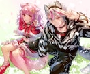 立ち絵、一枚絵、VTuber、キャラデザ承ります 様々な用途にお使いいただけるイラスト制作します！ イメージ3