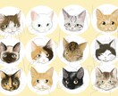 優しいパステル画風アイコン描きます 柔らかいタッチでアイコン描きます イメージ2