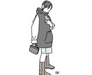 シンプルなイラスト描きます 淡い色味がお好きな方におすすめ イメージ3
