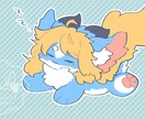 ケモノ、獣人キャラクターのイラストを描きます ふわふわでかわいいイラストが欲しい方へ イメージ1