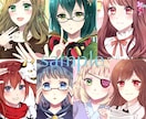 アイコン・ヘッダーイラストお描きします SNSなどに使えるアイコン・ヘッダーなどに！ イメージ2