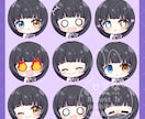 タイプB　かわいいSDイラスト描きます グッズ等に！2頭身のシンプルイラスト イメージ5