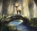 迫力のあるファンタジーイラストを描きます ドラゴン、人物、背景の全てに物語を感じるのイラスト イメージ8