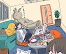 見て楽しめるイラストをお届けします ナンセンスなイラストを描きますっ イメージ9