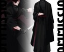 オリジナルキャラクターの立ち絵作成します TRPG、ゲームなどに使用可能 イメージ10