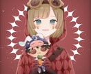 SNS用アイコンイラスト作成します かわいい女の子が得意です！ご相談からでも！ イメージ5