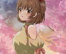 あなただけのオリジナルイラスト制作します アニメ塗りで目を引く！　キラキラで可愛い男女が得意です！ イメージ1