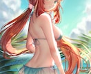 細部まで拘った、可愛らしい女の子のイラスト描きます 透明感のある可愛らしい女の子を描くのが得意です！ イメージ4
