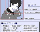 シンプルなSNS用イラスト作成します SNSアイコン等に使えるモノクロ単色イラスト描きます！ イメージ2