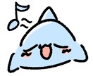 ころっとしたゆるキャライラストお描きします LINEスタンプやプレゼンなどの資料のマスコットとして イメージ4