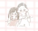 ふんわりと優しいタッチのイラストを描きます しあわせのつまったまんまるほっぺ イメージ3