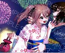 動画のサムネイル、MVイラストのご依頼請けてます あなたのキャラの魅力を引き出して描きます！ イメージ4