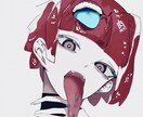 ダークでポップなイラストを作成いたします アイコン・ヘッダー・立ち絵・動画用など❗️ イメージ2