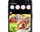 飲食店専門★インスタグラム投稿用画像を制作します ご依頼者さまの想いをお客様へ届けるデザインをご提供いたします イメージ4