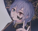 アイコン・1枚絵向けの作成をします 可愛い絵柄、少し病み気味の絵柄が得意です！ イメージ4