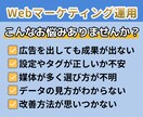 代理店の方もOK！WEBマーケ運用、全て担当します WEBマーケ運用25年！設定から運用代行、サポートします。 イメージ2