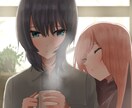 綺麗な一枚絵描きます キャラクターも背景もお任せ下さい！ イメージ10