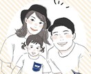 お祝いや記念日の思い出になるような似顔絵を描きます ウェルカムボード、記念日、プレゼントにもおすすめです イメージ6
