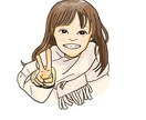 似顔絵をゆるーく描きます 絵柄やパーツ、ポーズ等は要望に沿って描きます イメージ1