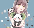 ゆるふわ・シンプルイラスト描きます かわいいシンプルイラスト！SNSアイコンを届けます☆ イメージ3