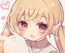 キラキラで可愛いSNSアイコンを描きます あなただけの目を惹くようなイラストを描きます！ イメージ1