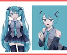 先着5名！特別価格で可愛いイラスト描きます 商用利用OK！追加料金なしで1枚絵描きます！ イメージ5