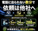 電話の取りこぼしを防ぐAI電話受付を作ります 24時間受付・LINE通知・一次対応を自動化・売上アップ イメージ2