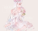 アナログタッチで透明感の溢れる絵を描きます 水彩風の質感を活かした、見応えのある一枚に仕上げます。 イメージ4