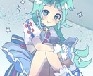 収益化動画利用OKなイラスト描きます キラキラ可愛いイラストを最短納期3日でお届けします！！ イメージ8