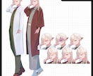 ゲーム・TRPG立ち絵描きます TRPGなどで使える立ち絵を制作！ イメージ2