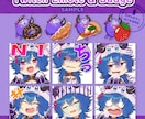 Youtube・Twitch配信用スタンプ描きます 5個以上でお得！2個以上ご依頼で告知用画像プレゼント！ イメージ3