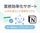 業務効率化サポートします AIで作業のムダを整理し、業務を楽にするサポートをします！ イメージ1