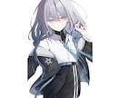 3月までお値下げ中。美少女イラスト描きます 儚い少女やクールな女の子が得意です。 イメージ2