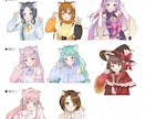 量産(カスタム)イラスト制作します 既存絵を元にあなたのお姿のイラストを制作いたします！ イメージ5