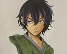男性キャラが好きな方へ提供します とても顔の良いオリジナルキャラを描いています。 イメージ4