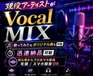 現役アーティストがボーカルMIXします あなたの歌声を輝かせるMIXをします イメージ1