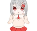 Vtuberさん等のために一枚絵を可愛く描きます Vtuberさん向けです！希望通りに描けるようがんばります！ イメージ6
