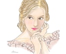 似顔絵お描き致します お好きな画像から鮮明系カラフル画似顔絵お描き致します!! イメージ2