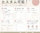 ADHD用の整理するノートテンプレートを制作します PDF・Goodnotes向け / ノート目的のカスタム可能 イメージ2