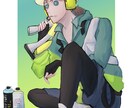学生です！一枚絵描きます 背景無地の一枚イラストを描かせてください！ イメージ3