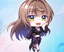 ミニキャラ描きます プニっとしたほっぺのミニキャラを制作します！ イメージ3