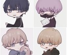 SNSのアイコン等お描きします 等身、デフォルメどちらもお描きします イメージ3