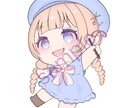 ミニキャラ描きます アイコンにしたい方、オリジナルキャラクターが欲しい方 イメージ2
