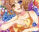 ウエストアップの一枚絵描きます サムネイルやグッズなど様々な使い方ができるイラスト！ イメージ2