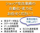 ネットショップの受注業務を自動化・省力化します メールや外部サービスとの連携も楽々です♪ イメージ1