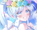 商用利用OK!かわいいイラスト作成します SNSアイコン、立ち絵、一枚絵なんでもご相談ください！ イメージ3
