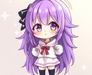 可愛いミニキャラ(女の子)作成します 可愛いミニキャラを描きます！！ イメージ3