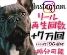 インスタ✨リール再生7万回まで“強制増加”させます 再生されないリールに“強制的な追い風”を✨いいね100個付 イメージ1